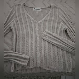 Women's Gray Cardigan